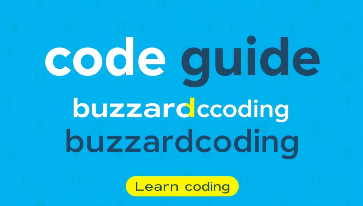 code guide buzzardcoding