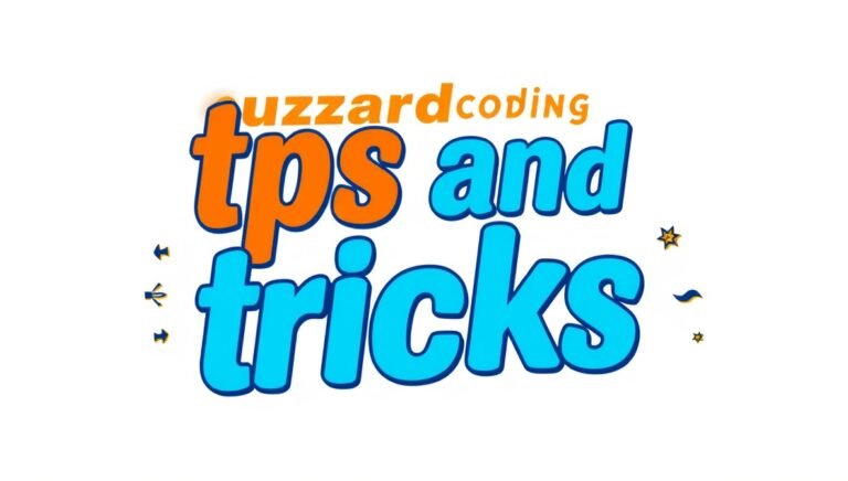 tips and tricks buzzardcoding