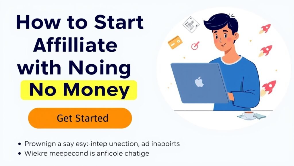how to start affiliate marketing with no money